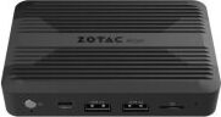 Zotac ZBOX P Series PI430AJ - Barebone - mini-PC - 1 x Core i3 N300 / 0.8 GHz - RAM 8 GB - SSD 512 GB - NVMe - UHD Graphics - Gigabit Ethernet, Bluet
