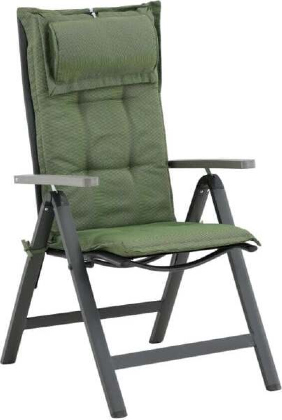 Olive hagepute for 5 pos. innstillbar lysegrå.