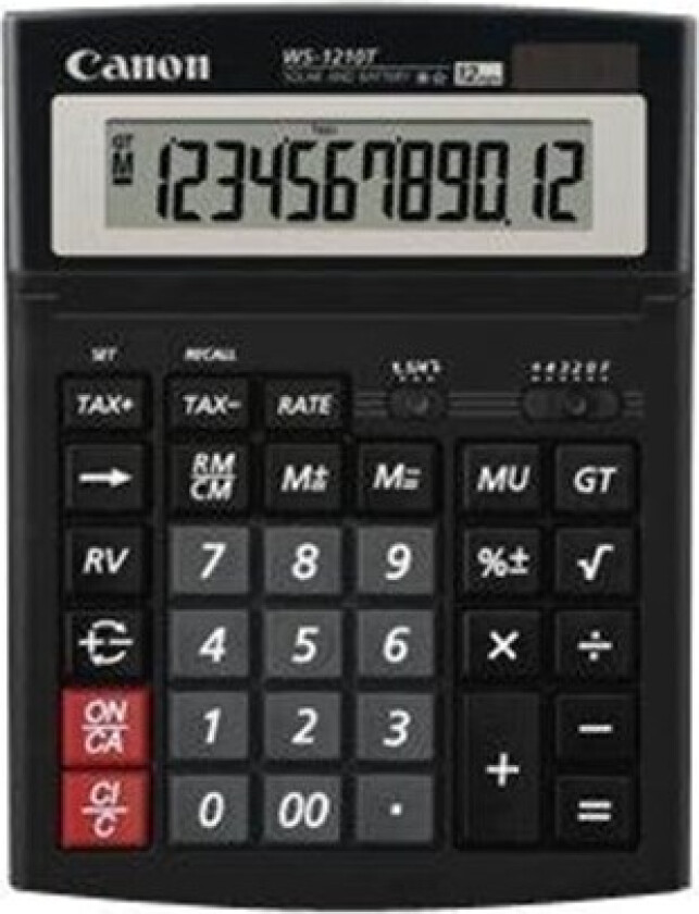 WS-1210T/12digits