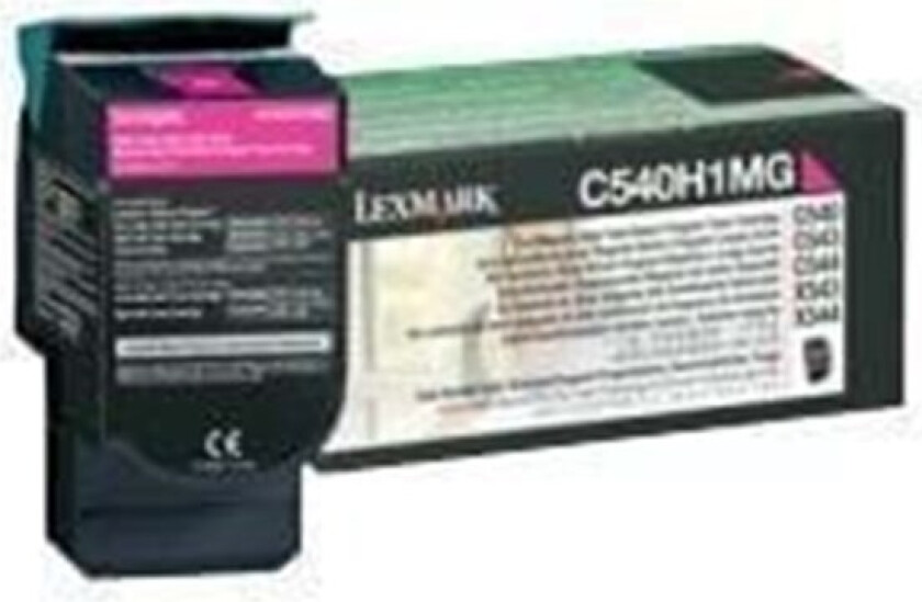 C540H1MG Toner - Laser toner Rød