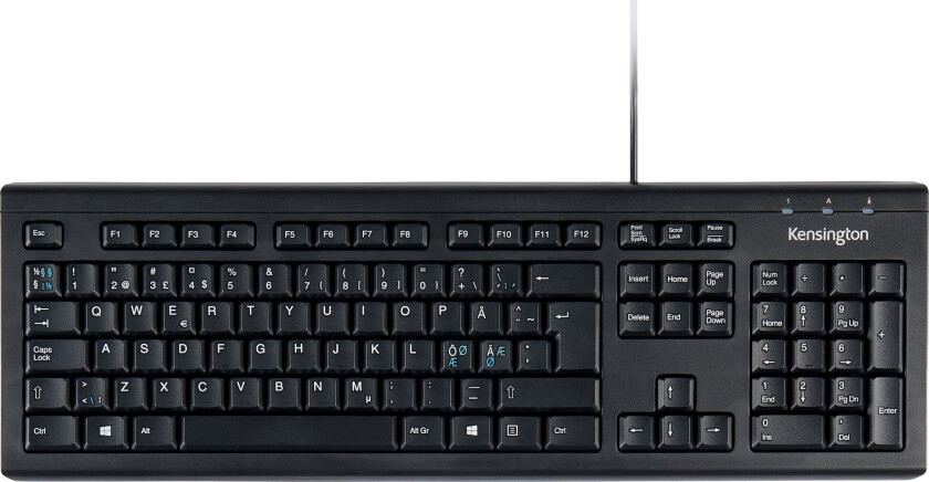 Tastatur Pan Nordisk Valu - Tastatur - Nordisk - Svart