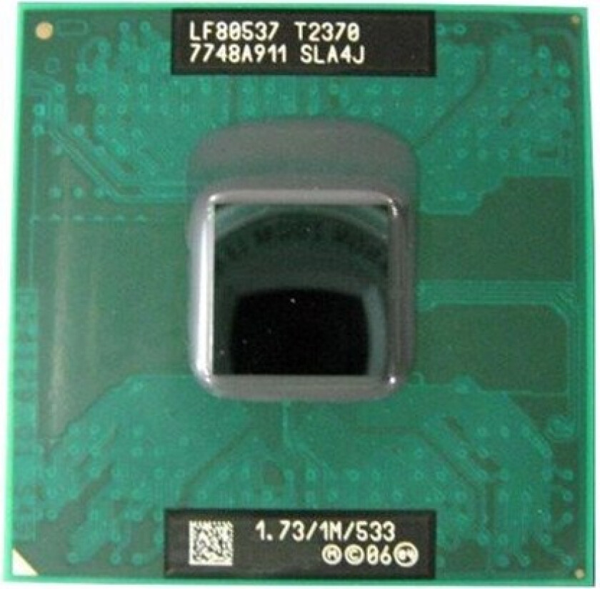 Intel Pentium T2370 / 1.73 GHz processor ( mobil ) Prosessor/CPU - 2 kjerner - 1.7 GHz