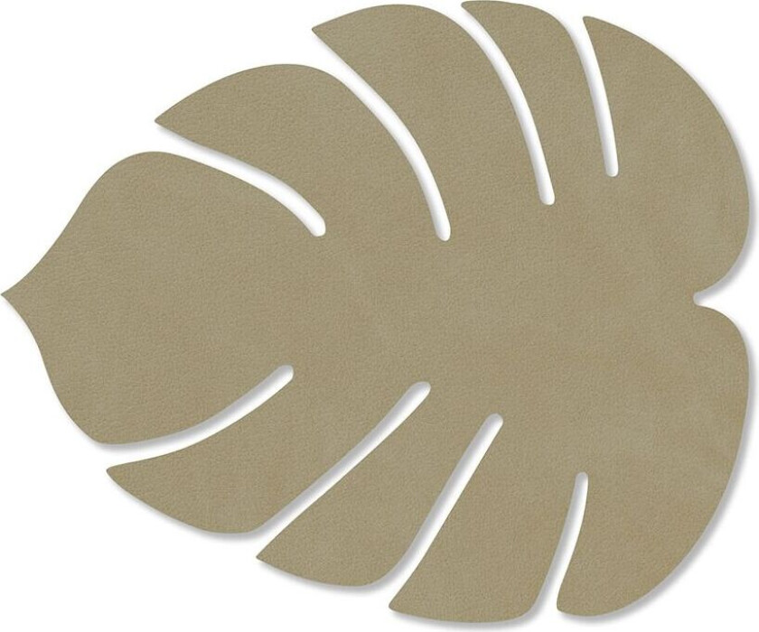 Monstera Leaf Nupo glassunderlag Herbal dust