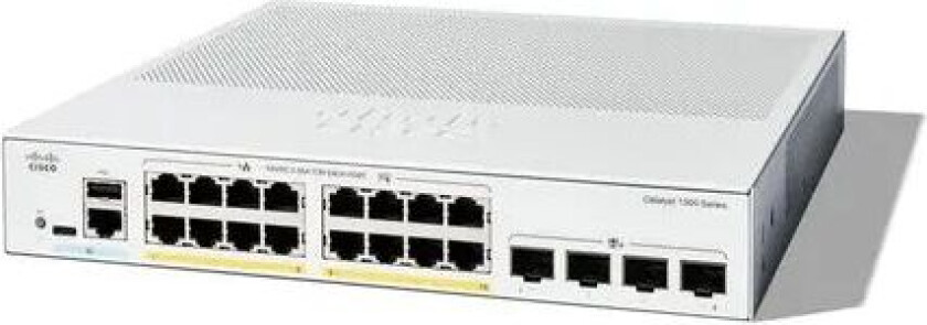 Catalyst C1300 Managed 16x1gbe 4x10gbe Sfp+ Poe 120w Switch