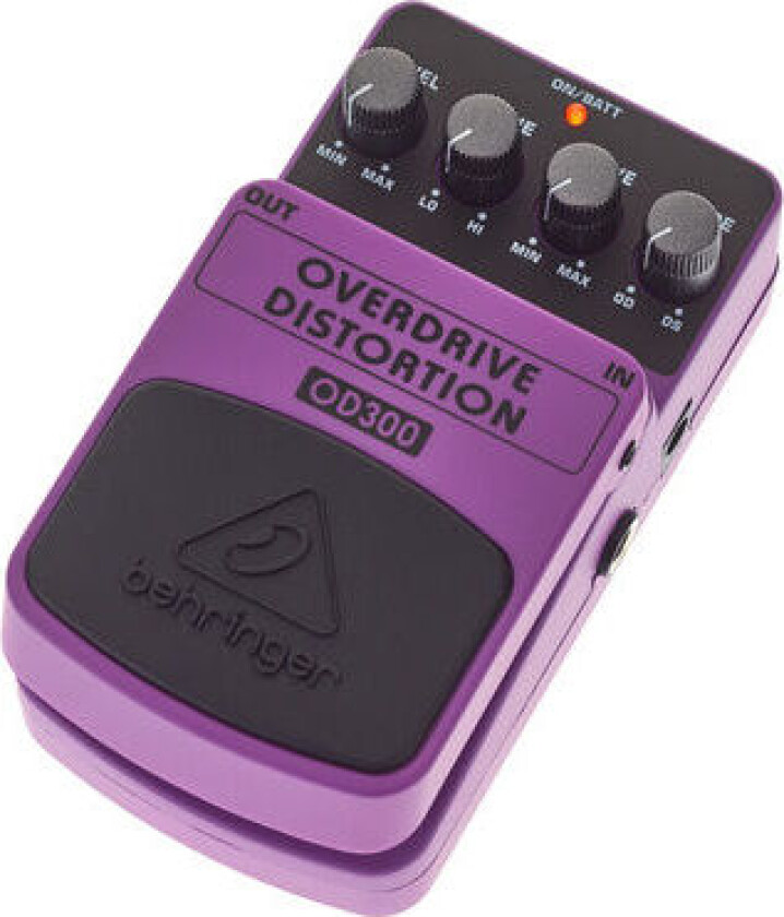 OD300 Overdrive/Forvrengning Effektpedal