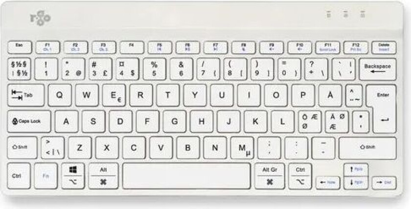 R-go Tools Ergonomic Keyboard Nordic Wireless Trådløs Tastatur