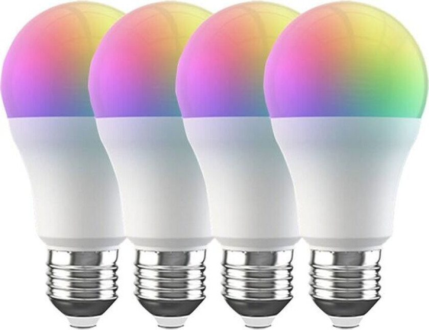 BroadLink Smart Wifi LED-pære RGB Broadlink LB4E27 (4-pakke)