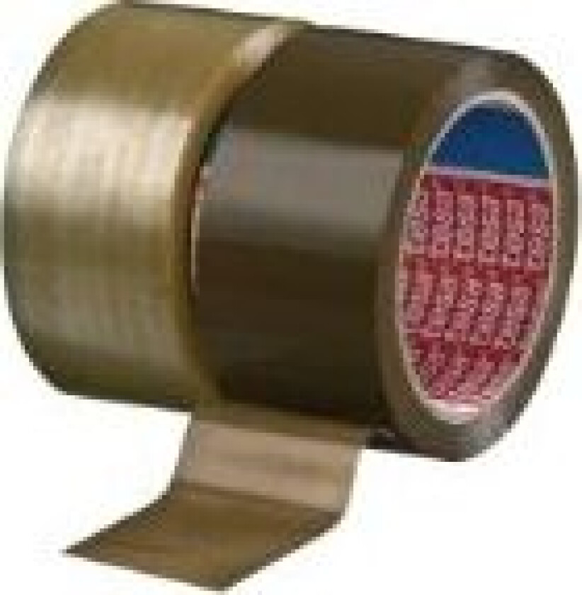 TESA Pakketape Tesa 4280, PP, 50 mm x 60 m, brun, pakke med 6 ruller