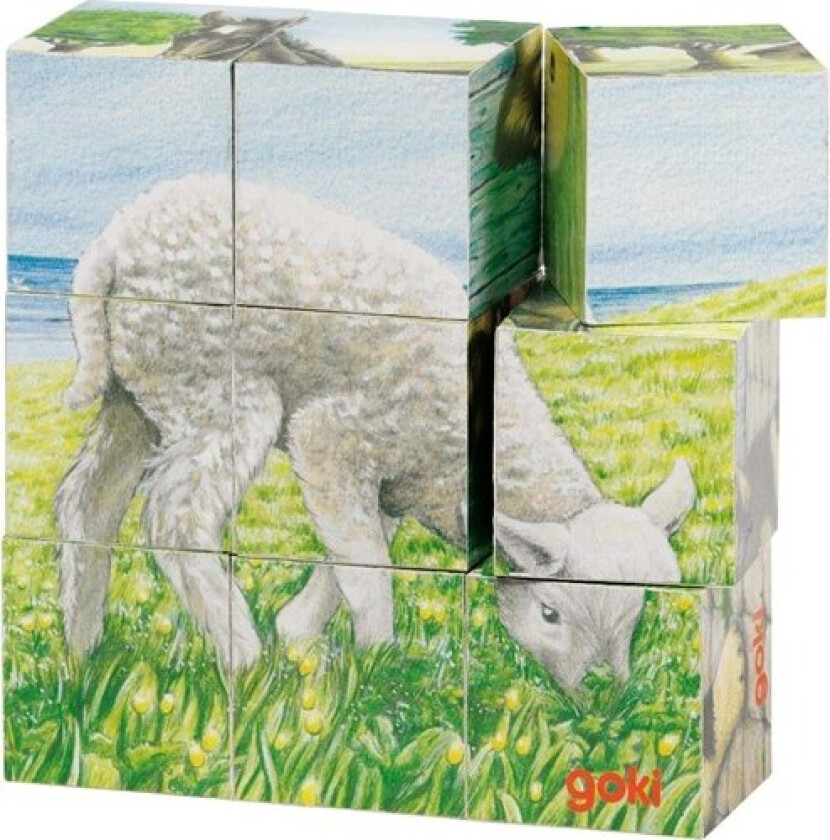 Wooden Block Puzzle Farm Tre