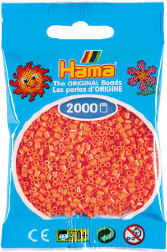 Mini Perler 501-79 Aprikos - 2000 stk