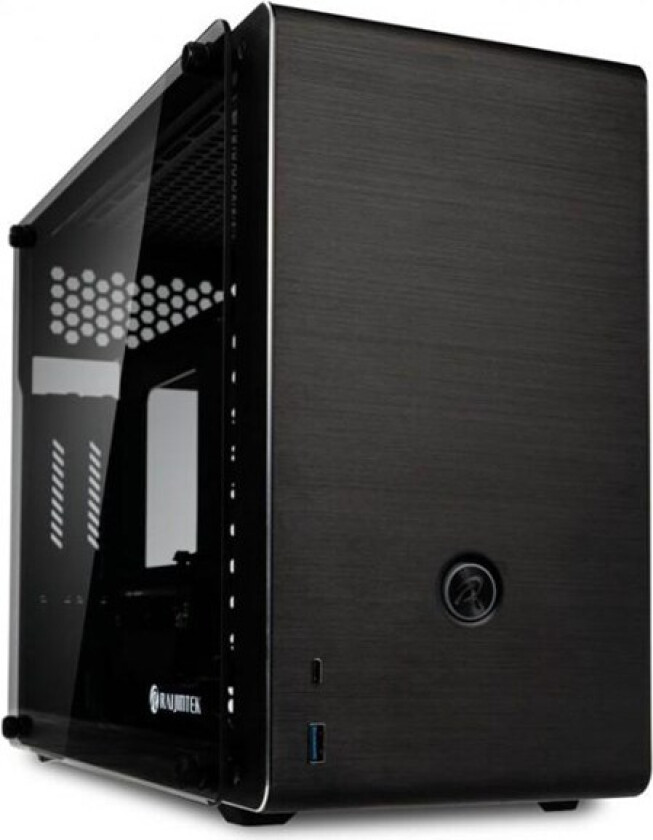 Ophion EVO Mini-ITX.Tempered Gl - Kabinett - Tower - Svart