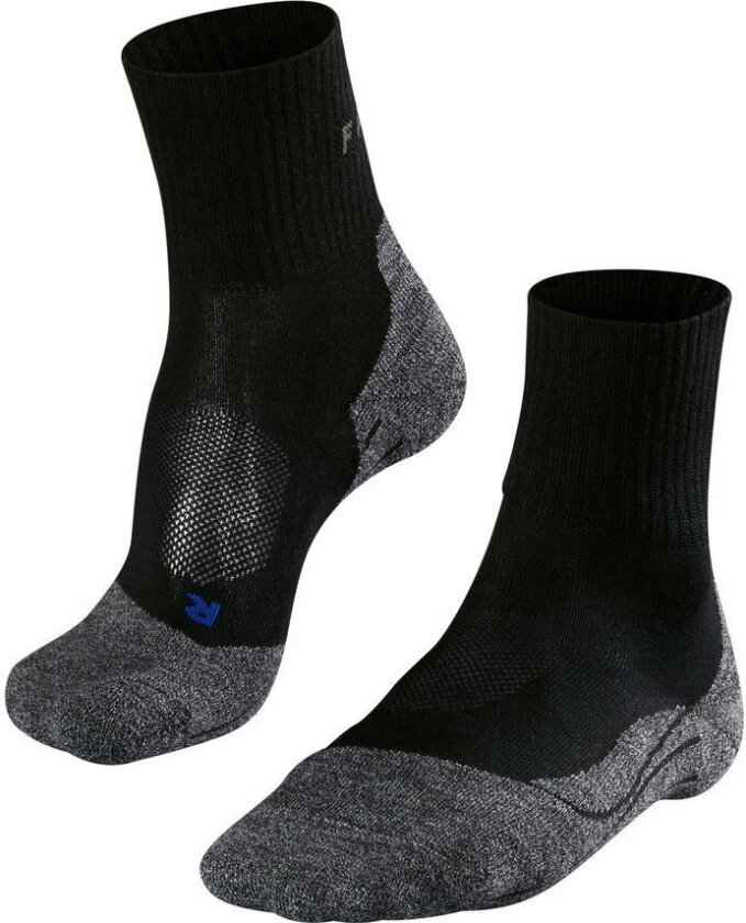 TK2 Short Cool Men's Trekking Socks 39-41, Black-mix