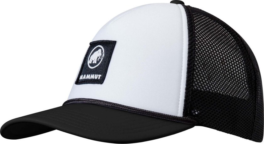 Crag Cap Logo White-Black S-M, White-Black