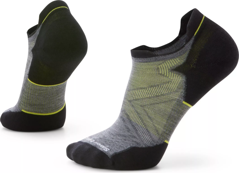 Unisex Run ZC Ankle Socks Medium Gray L, Medium Gray