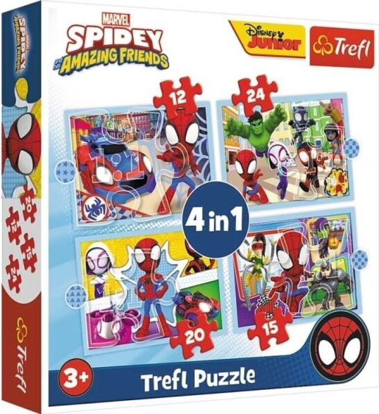 Trefl 34611, 24 stykker, Andre, 4 år