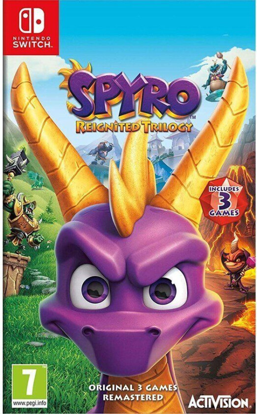 Spyro Reignited Trilogy - Nintendo Switch - Platformer