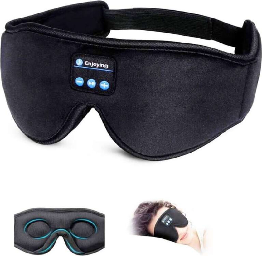 Sovemaske med innebygde Bluetooth-høyttalere
