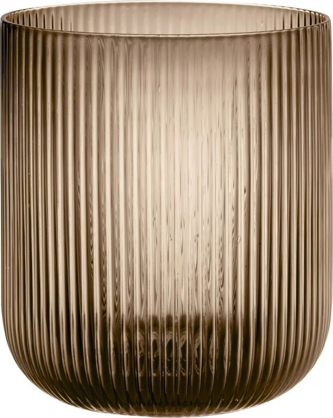 Ven lyslykt L 20 cm Coffee