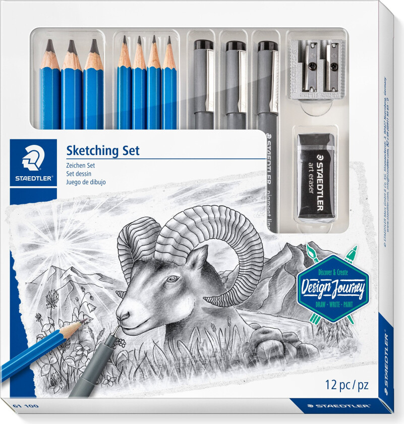 Bilde av Mixed Sketching Set 100% PEFC