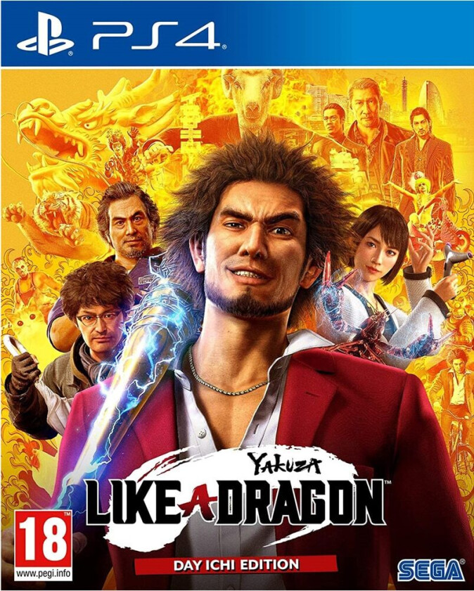 Yakuza: Like a Dragon (Day Ichi Edition) - Sony PlayStation 4 - Action/Adventure