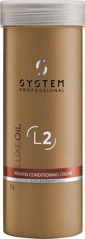 System Professional Luxe Oil Keratin Conditioning Cream 1000ml