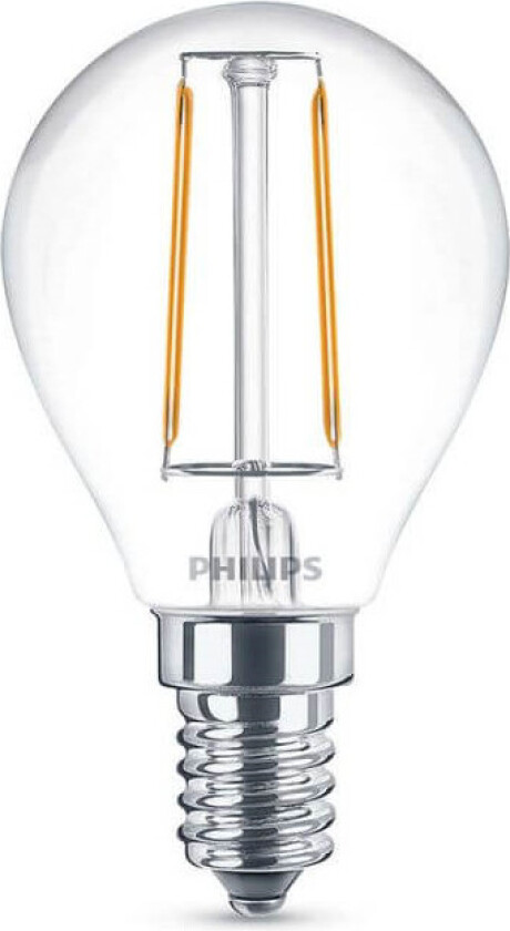 LED-lyspære Classic Candle 2W/827 (25W) Clear E14