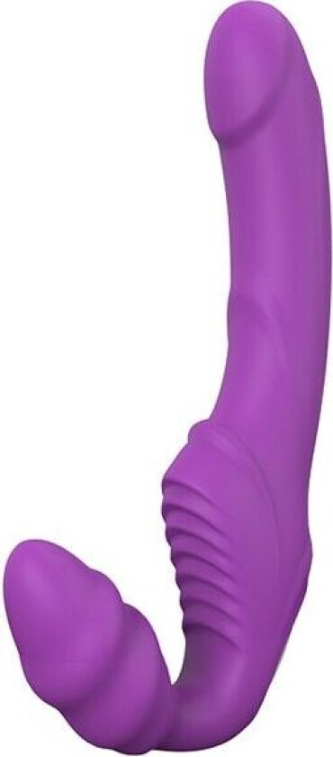 Vibes Of Love Double Dipper Purple Strap-on