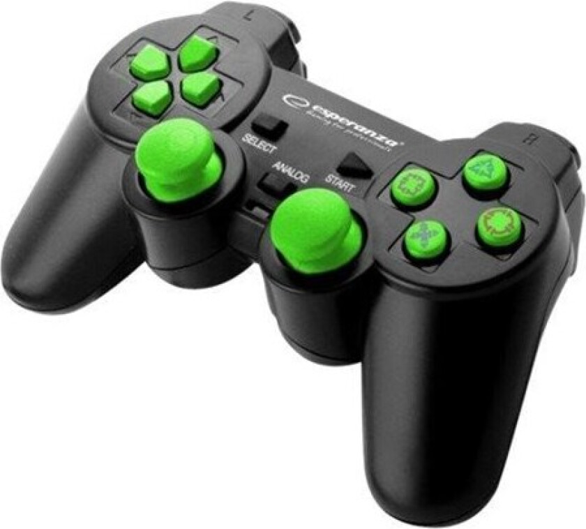 TROOPER - Black/Green - Gamepad - PC