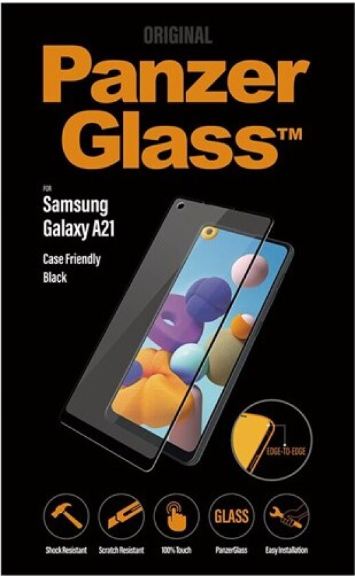 Samsung Galaxy A21 Case Friendly - Black