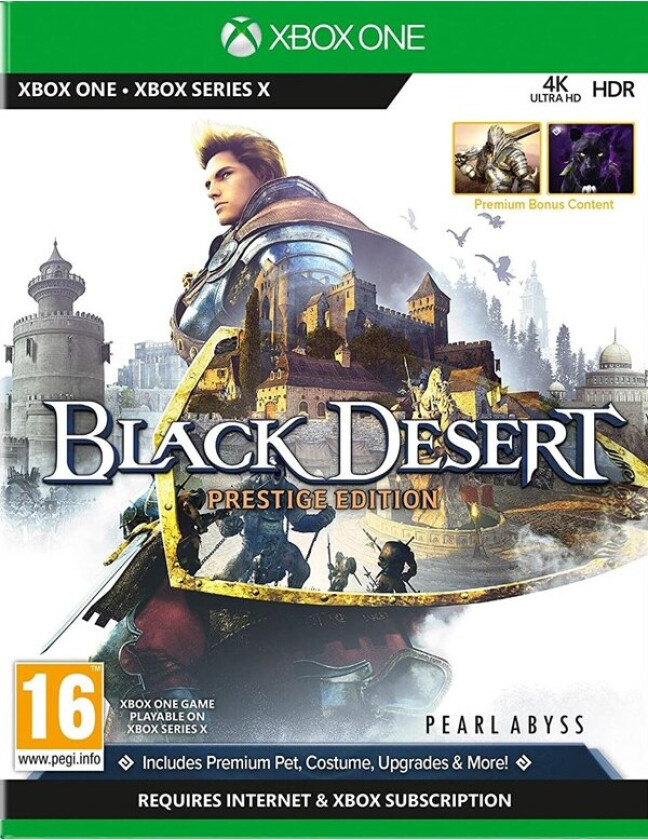 Black Desert - Prestige Edition - Microsoft Xbox One - MMORPG