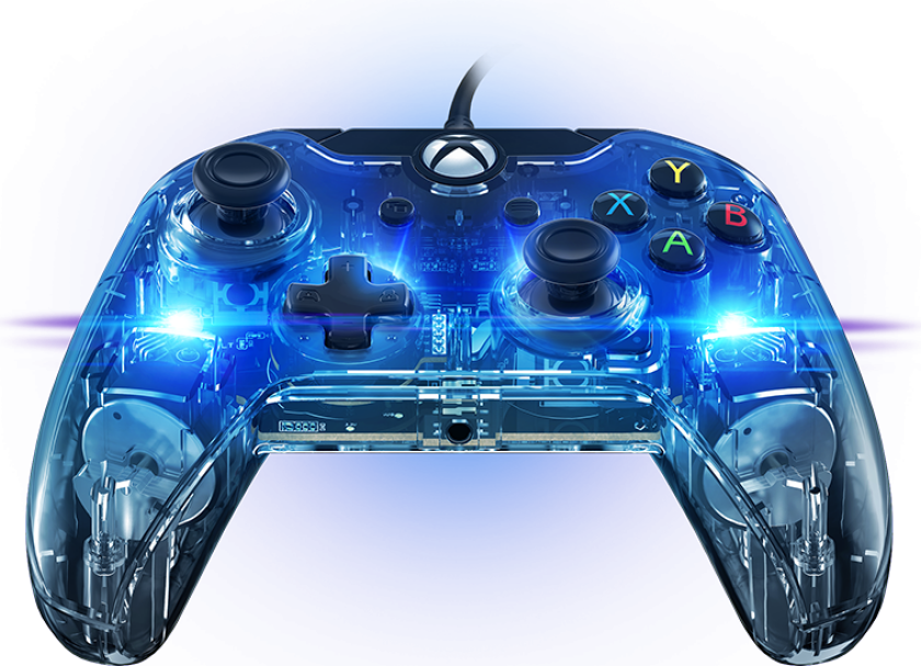 Xbox Series X Afterglow Wired Controller - Gamepad - Microsoft Xbox One