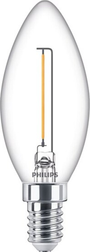 LED-lyspære Classic Candle 1,4W/827 (15W) Clear E14