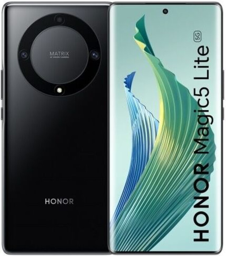 Smartfon Honor Magic5 Lite 5G 8/256GB Czarny (5109ATQY)