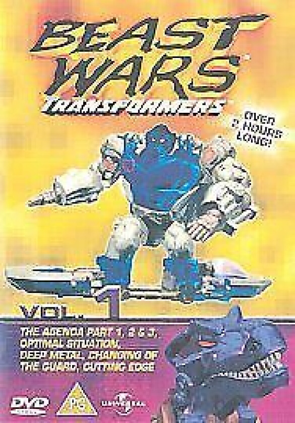 Beast Wars Transformers: Volume 1 DVD (2004) Cert PG Region 2