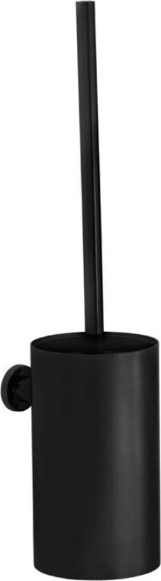 toilet brush for wall matte black