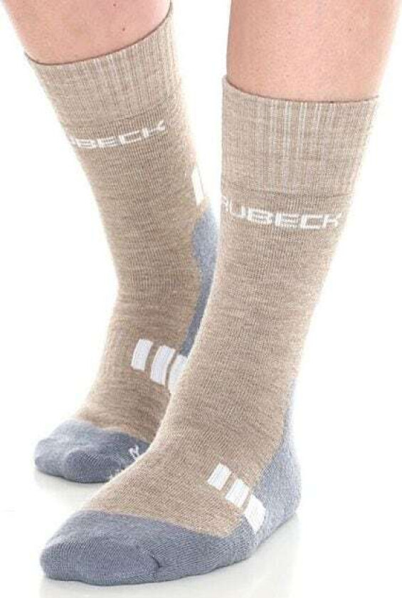 Trekking Light-sokker for kvinner, brune og grå, størrelse 36-38 (BTR002/W)