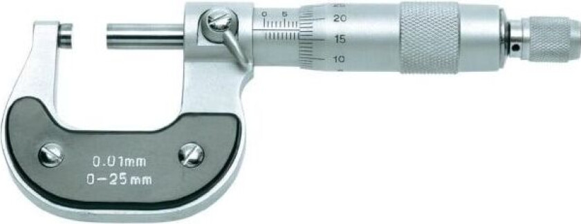 2304513 Micrometer 25 - 50 mm Aflæsning: 0.01 mm