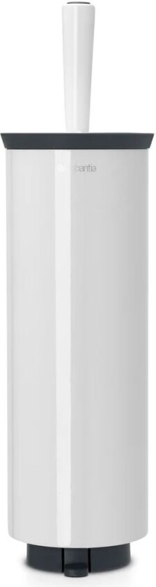 Profile toalettbørste med veggmontering pure white