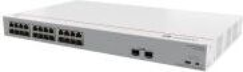 eKitEngine S110-24LP2SR - Switch - 24 x 10/100/1000 (PoE+) + 2 x Gigabit SFP - stasjonær, rackmonterbar, veggmonterbar - PoE+ (124 W)