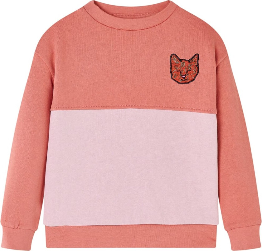 Barnegenser fargeblokk rosa 104