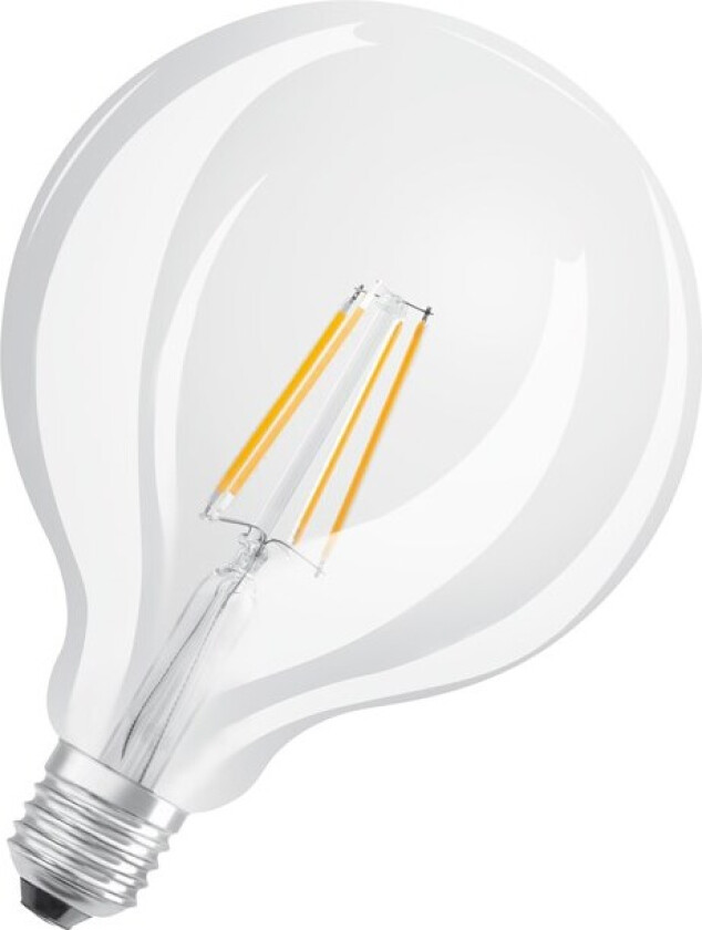 LED-lyspære Globe 4W/827 (40W) Clear E27