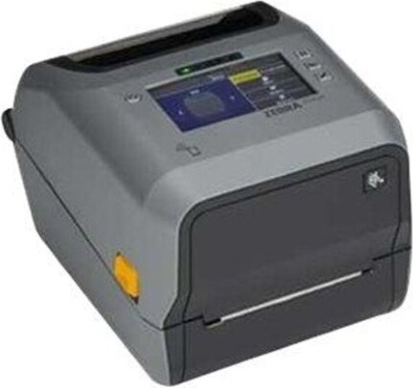 Technologies ZD621t - Etikettskriver - termotransfer - Rull (11,8 cm) - 203 dpi - inntil 203 mm/sek - USB 2.0, LAN, seriell, USB-vert - grå