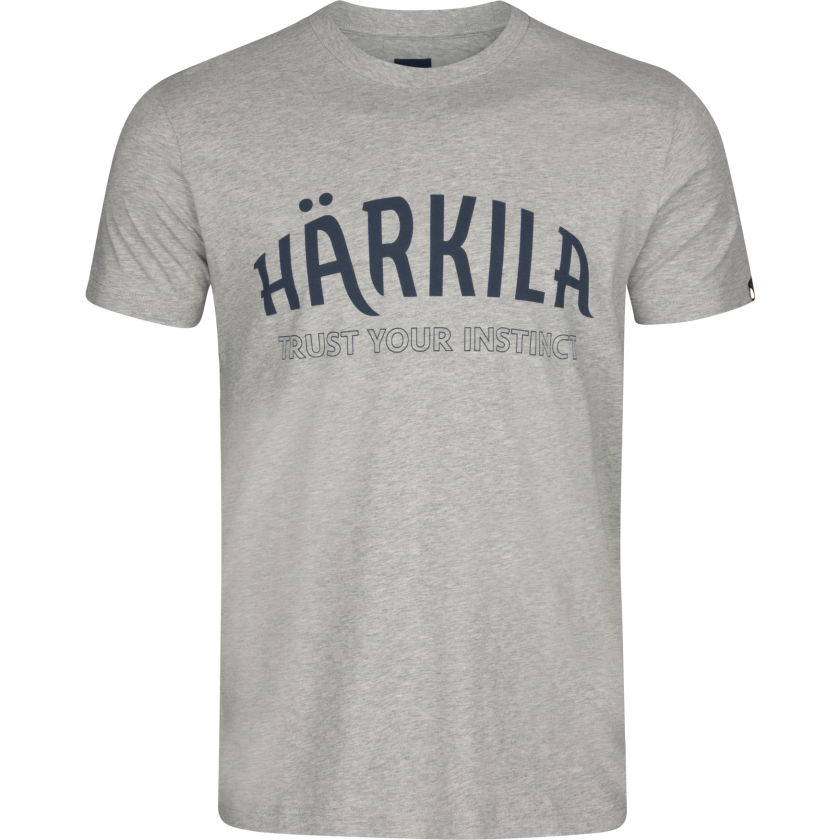 Modi Melange S/S T-Shirt Light Grey Melange M, Light Grey Melange