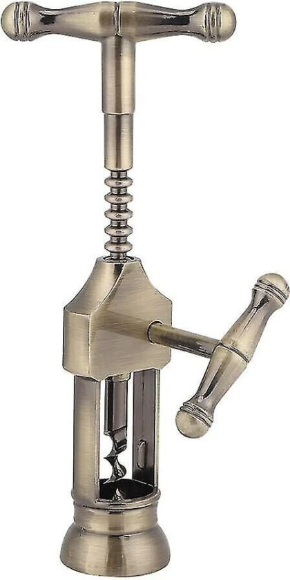 Retro vinåpner i rustfritt stål