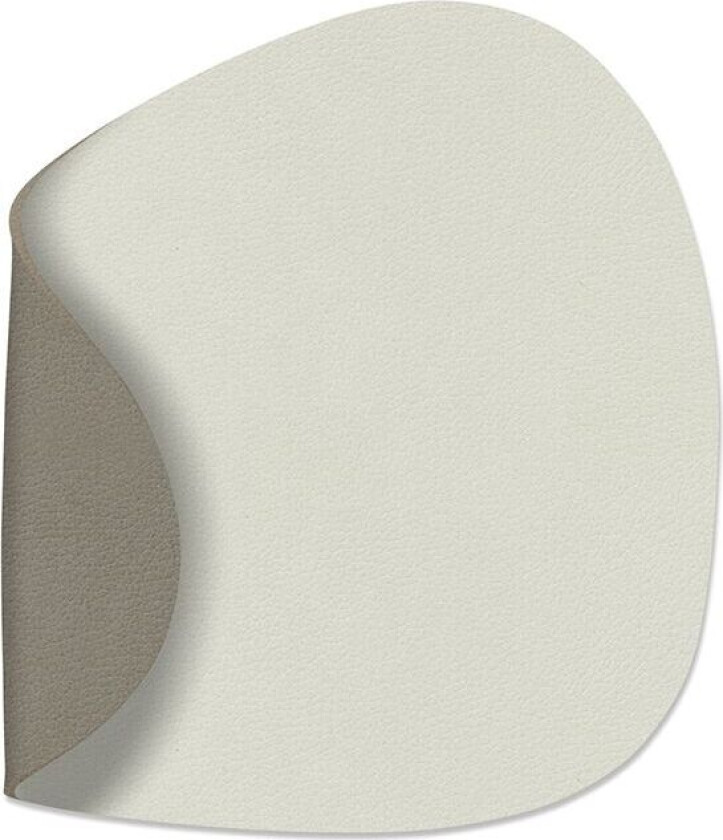 Curve Nupo Double glassunderlag Linen-Flint Grey