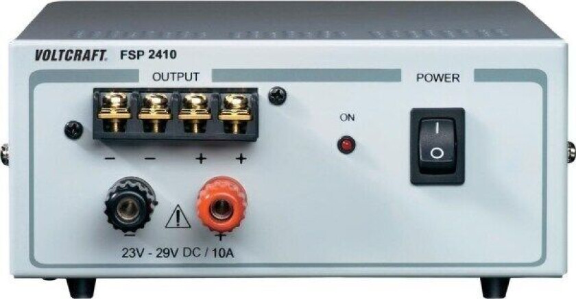 Voltcraft laboratoriestrømforsyning, fast spenning FSP 2410 24 - 29 V/DC 10 - 10 A 240 W 1 x (FSP 2410)
