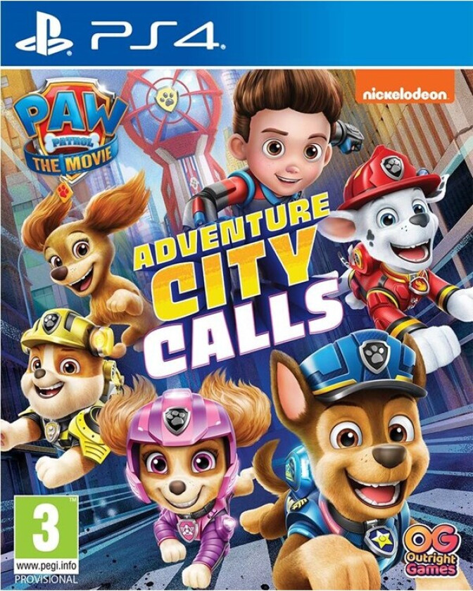 PAW Patrol The Movie: Adventure City Calls - Sony PlayStation 4 - Platformer