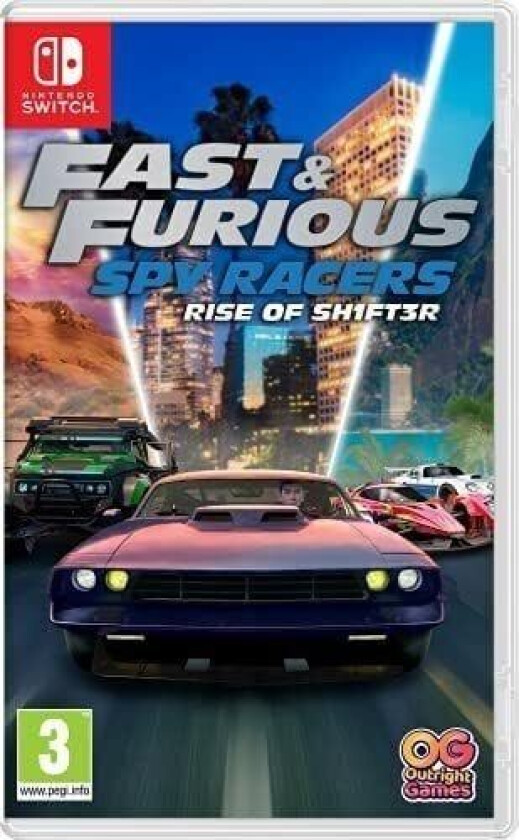 Fast & Furious: Spy Racers Rise Of SH1FT3R - Nintendo Switch - Racing