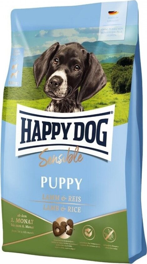 Happy Dog Sensible Puppy Lamb & Rice 10 kg