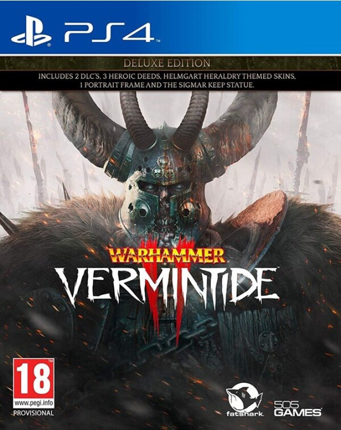 Warhammer: Vermintide 2 - Deluxe Edition - Sony PlayStation 4 - Action